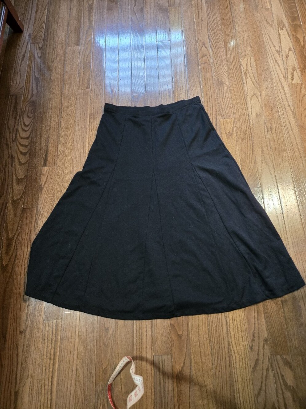 🍂Vintage Y2K Black Flare Midi Skirt🍂